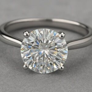 3CT MOISSANITE ENGAGEMENT RING